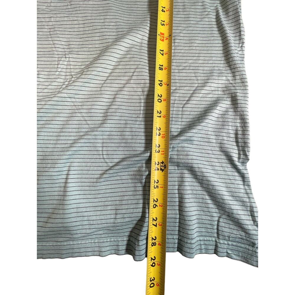 Peter Millar Shirt Mens Large Golf Polo Lakewood Country Club Colorado Teal Tone - Picture 3 of 6